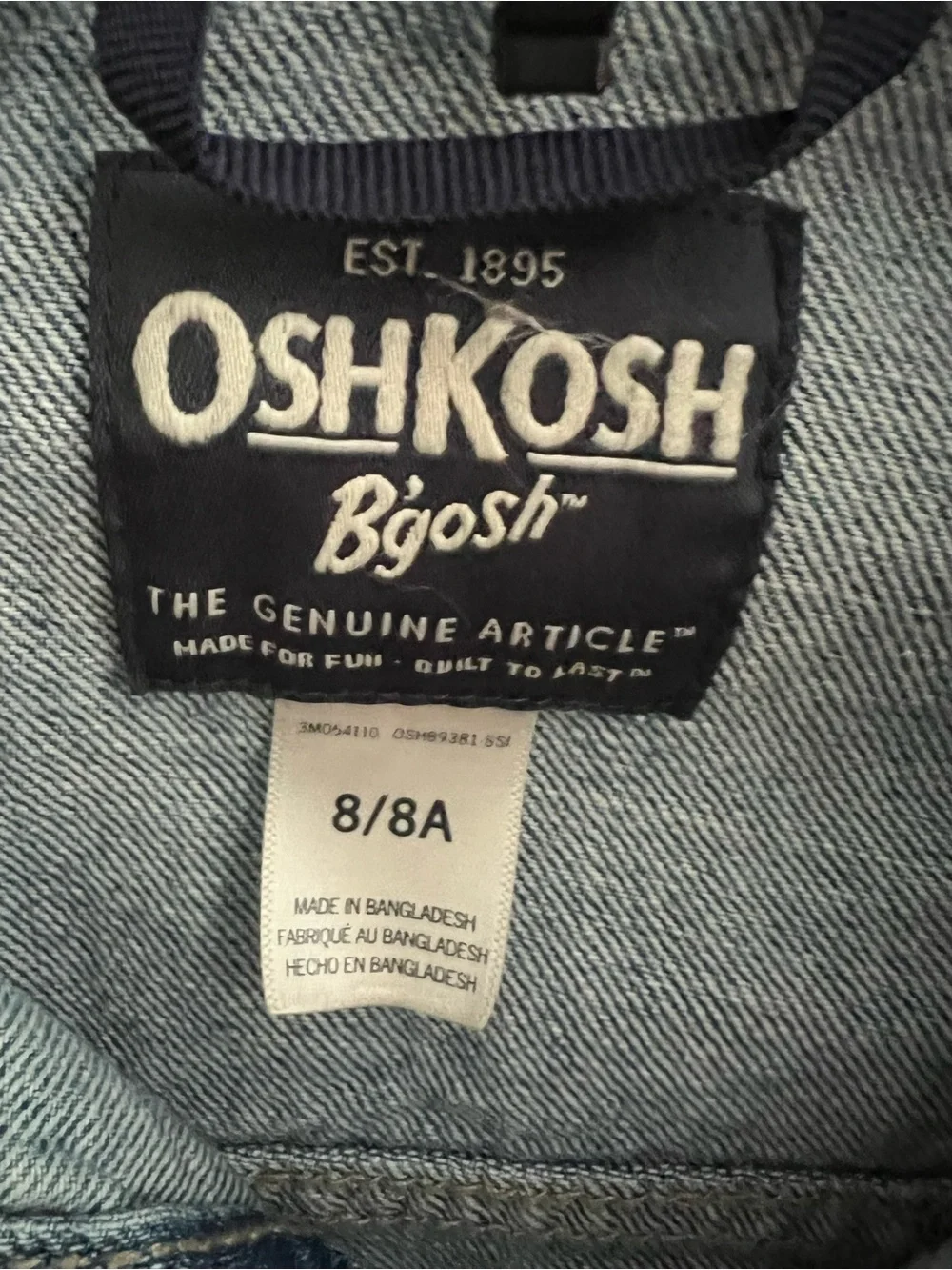 OshKosh Bgosh classic blue
